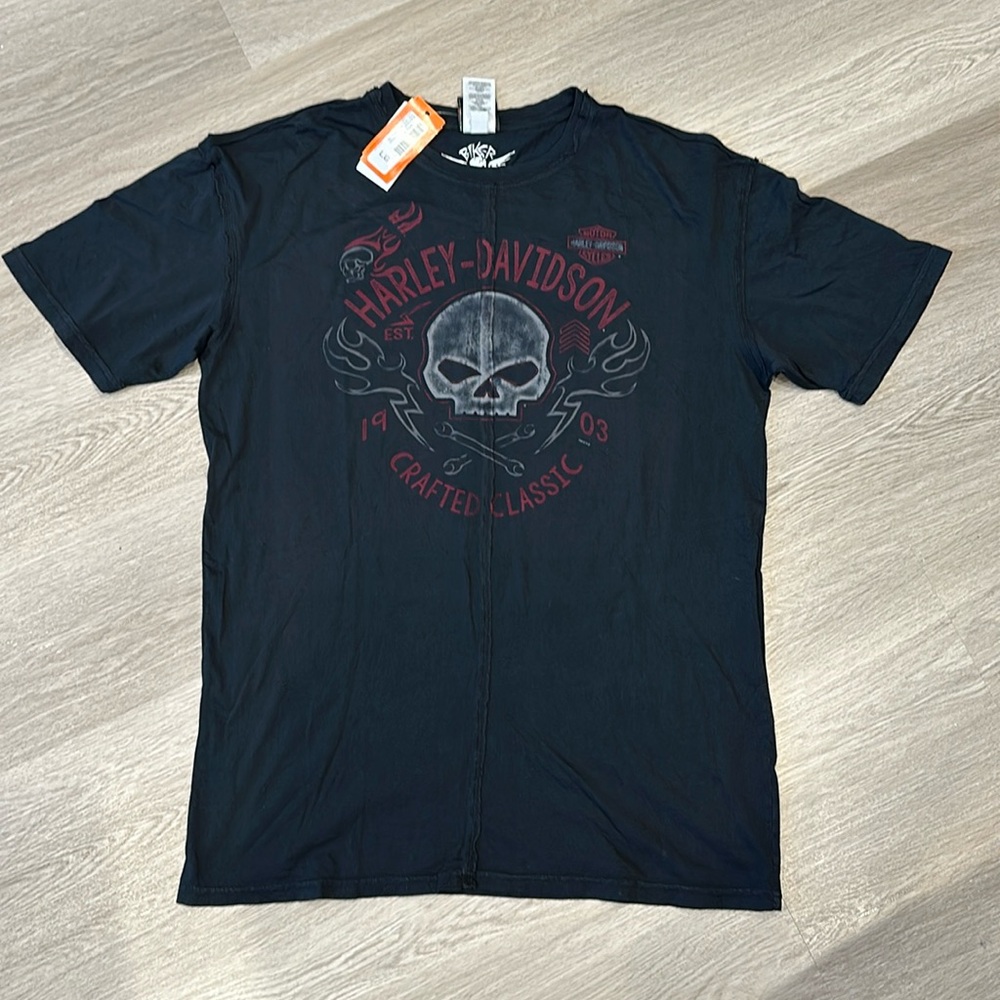 Harley-Davidson Black Short Sleeve Tee